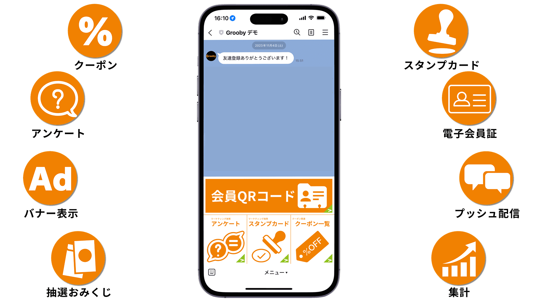 グルービーのCRMなら2